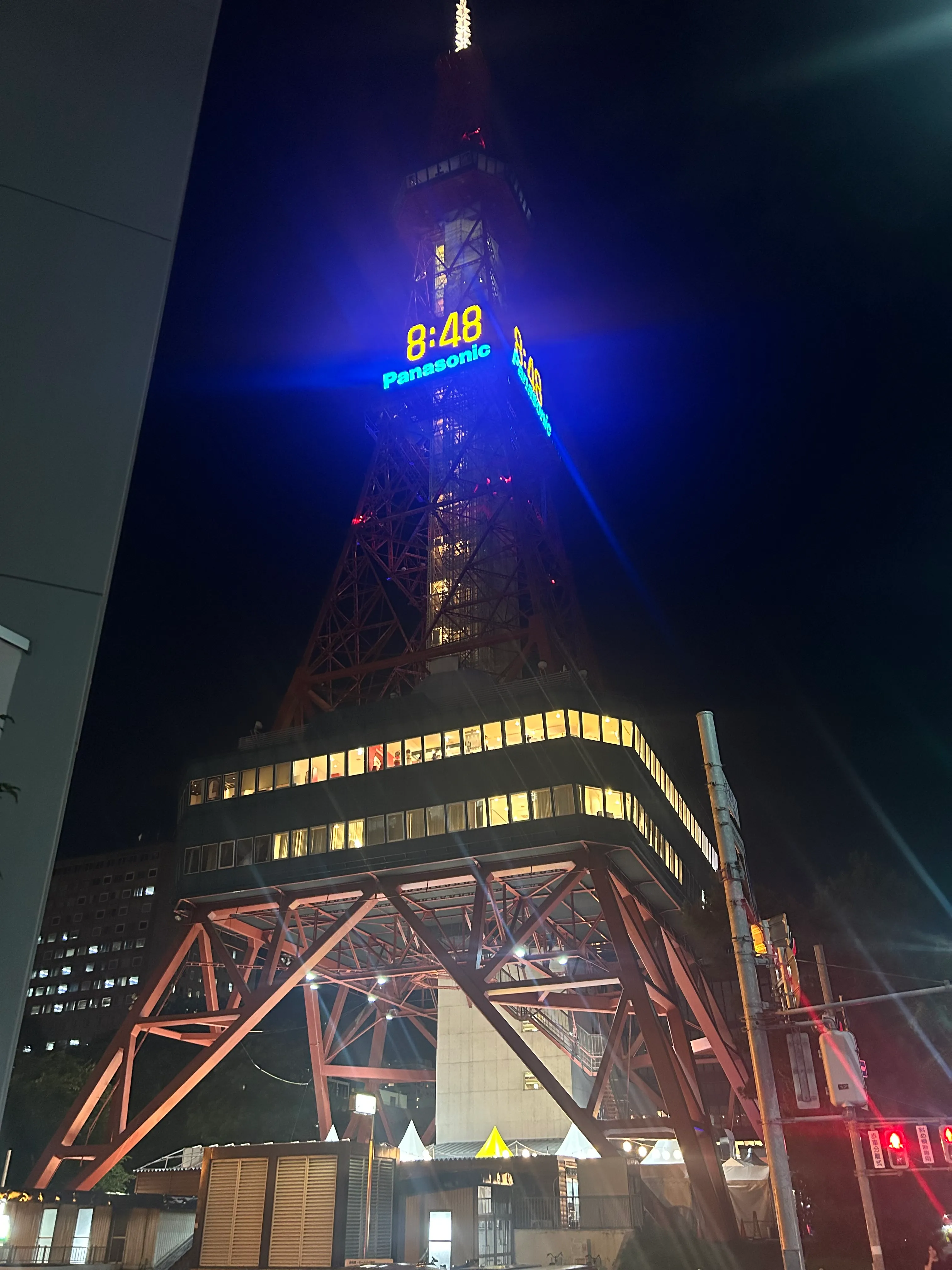 夜のさっぽろテレビ塔